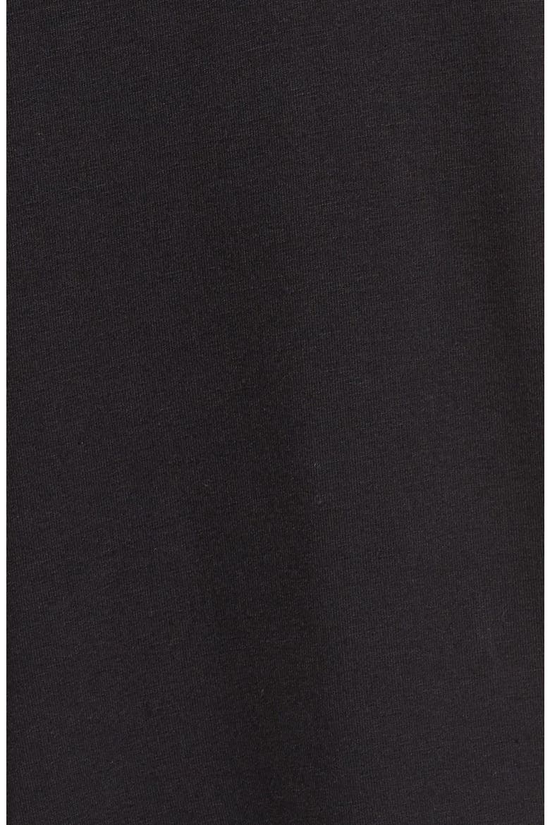Cross Front Tee, Alternate, color, BLACK