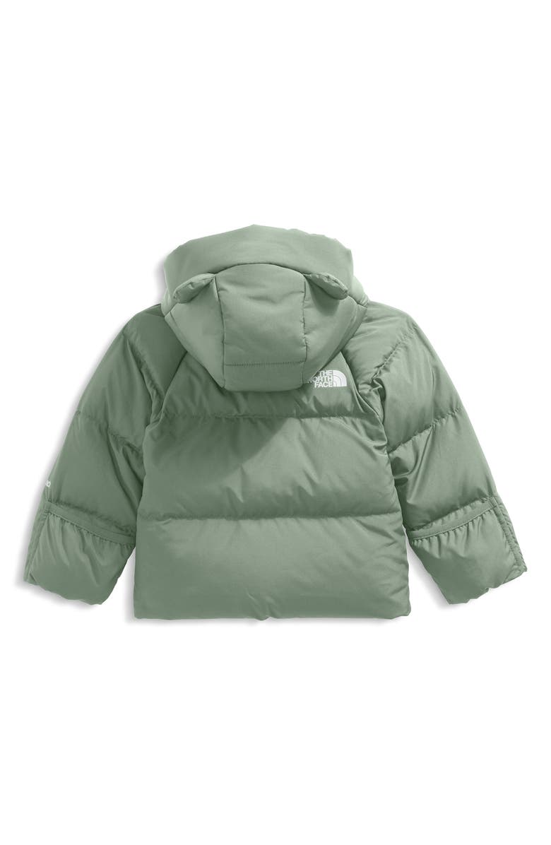 The North Face Baby North Down Fleece Lined Jacket, Alternate, color, Slate Moss