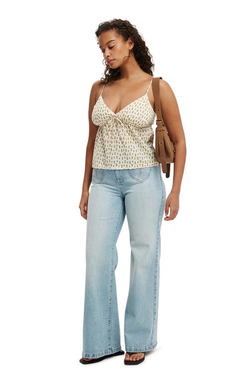 COTTON ON COTTON ON CURVY STRETCH WIDE JEAN 