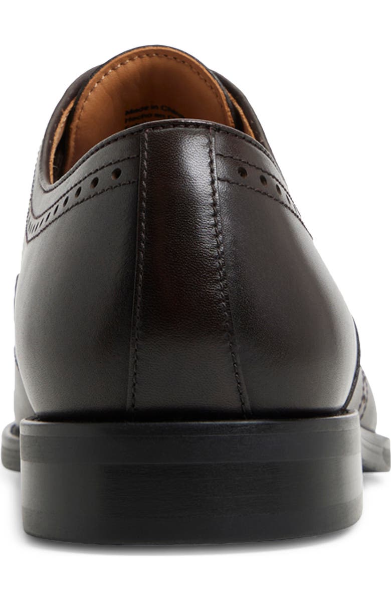 Brooks Brothers Macarthur Wingtip Oxford, Alternate, color, Dark Brown