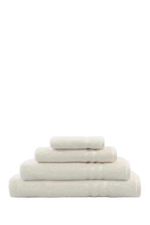 Denzi 4-Piece Towel Set - Cream