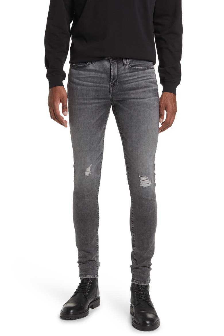 Jagger True Skinny Fit Jeans, Main, color, LAVA