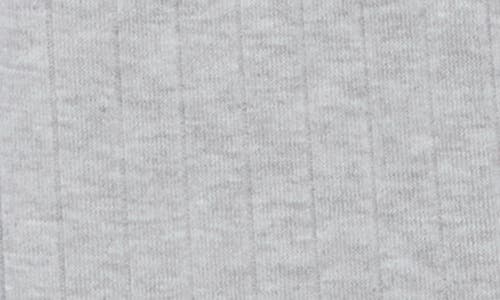 Chenault Hooded Ribbed Long Cardigan In Gray