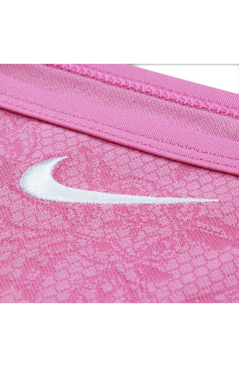 Nike Move with Nature Dress & Cotton Blend Bodysuit Set, Alternate, color, Light Magenta