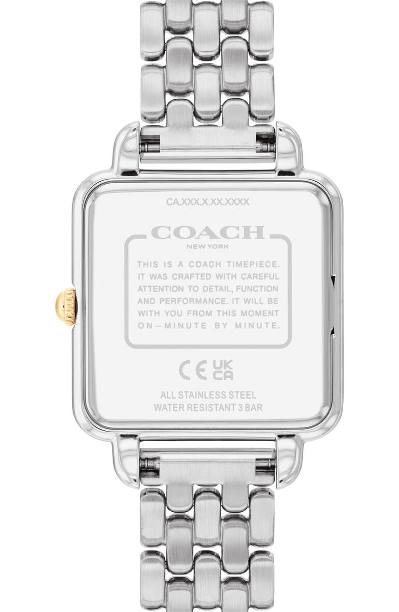 COACH Cass Bracelet Watch, 28mm, Alternate, color, Black