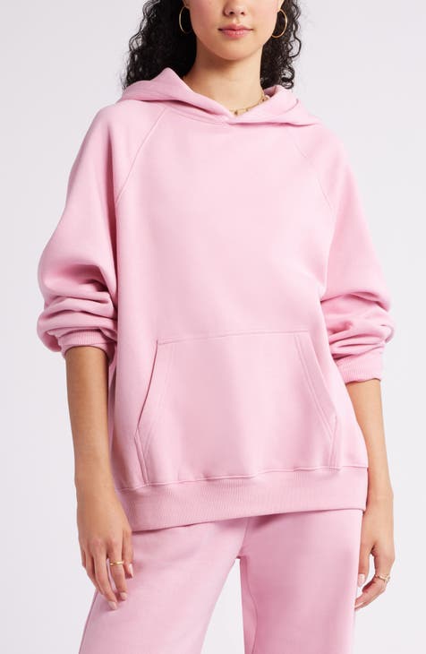 Light pink hoodies womens best sale