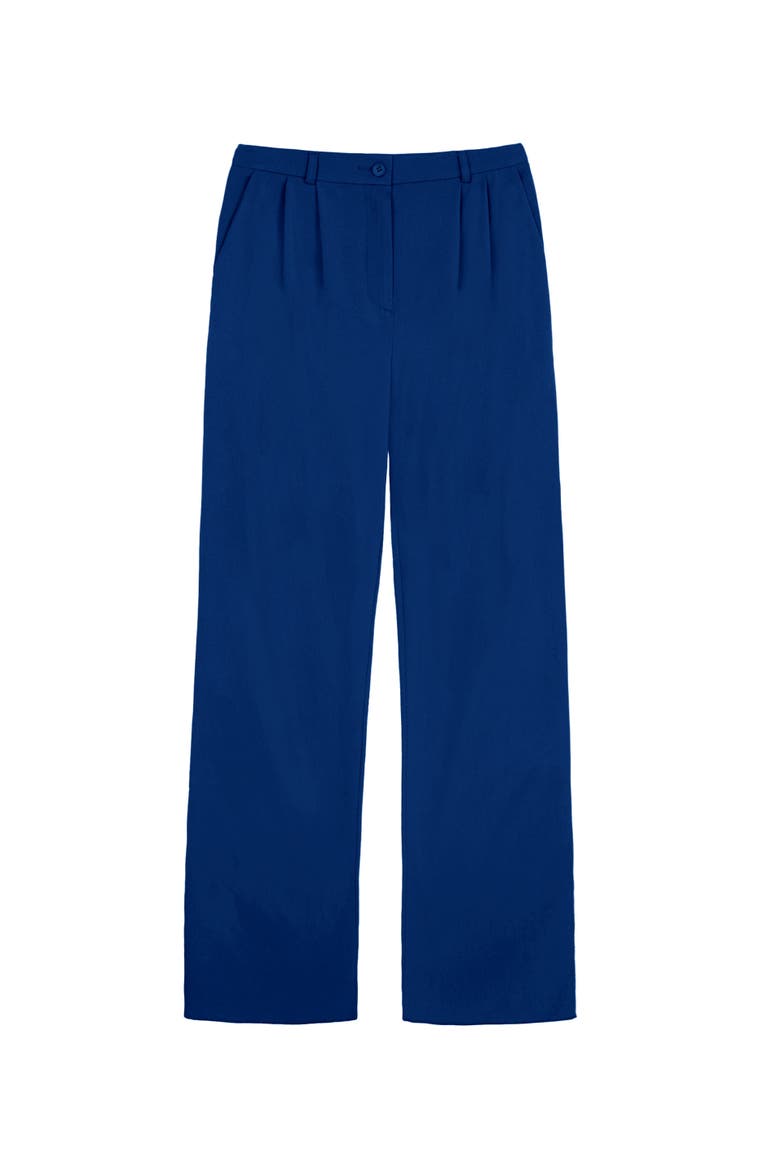 Izzy Pants, Alternate, color, Estate Blue