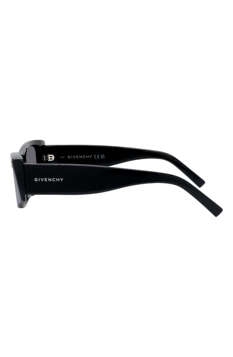 Givenchy GV Day 56mm Rectangular Sunglasses, Alternate, color,
