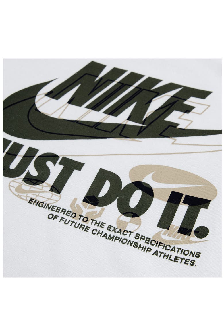 Kids' Sportswear Graphic T-Shirt & Fleece Joggers Set, Alternate, color, CARGO KHAKI