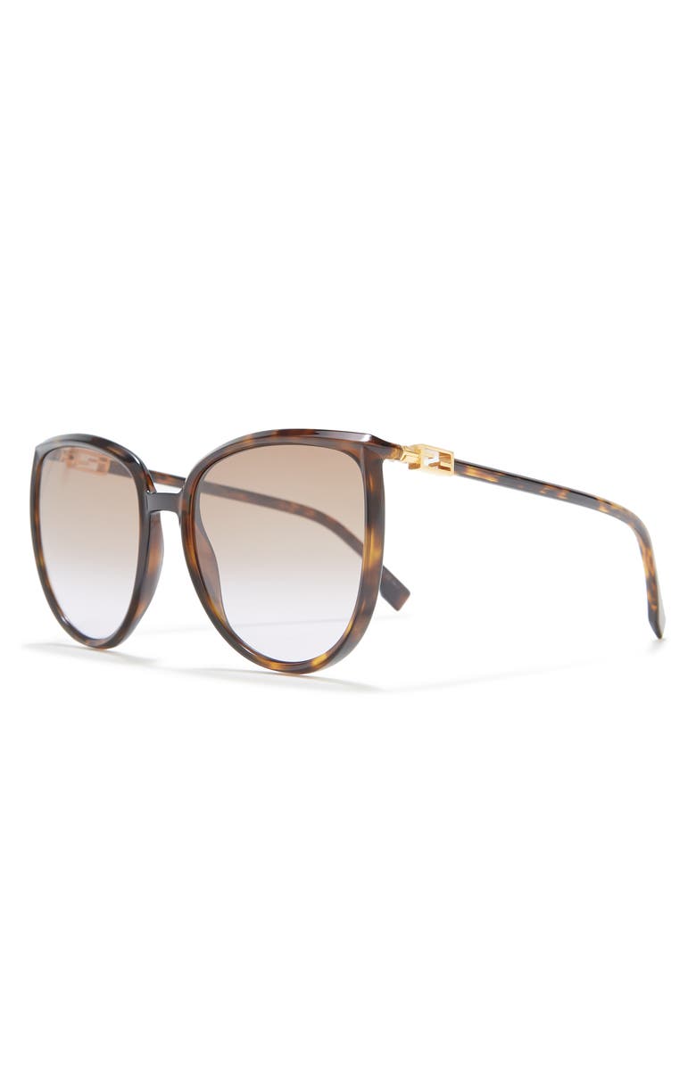 Fendi 59mm Oversized Sunglasses, Alternate, color,