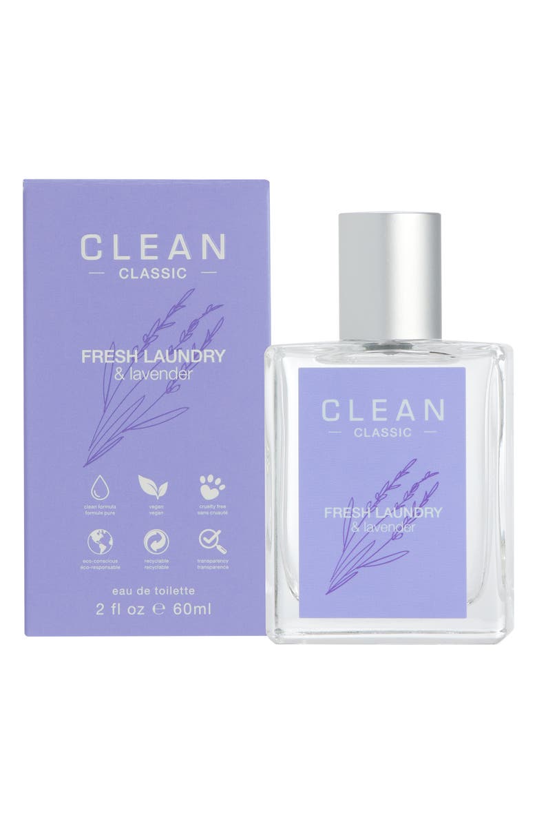 CLEAN Classic Fresh Laundry & Lavender Eau de Toilette Spray, Alternate, color,