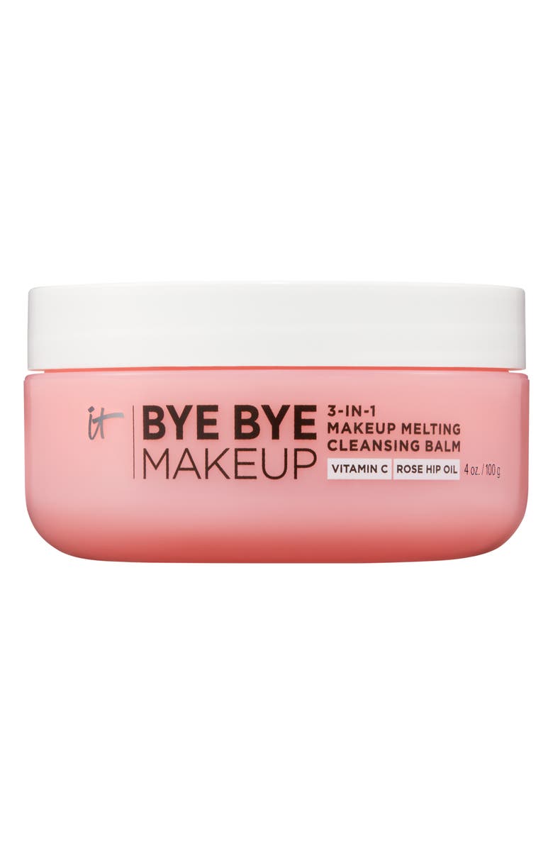 IT Cosmetics Bye Bye Makeup 3-in-1 Makeup Melting Cleansing Balm, Main, color, 