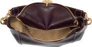 JW PEI Daria Metal Pendant Faux Leather Hobo Bag