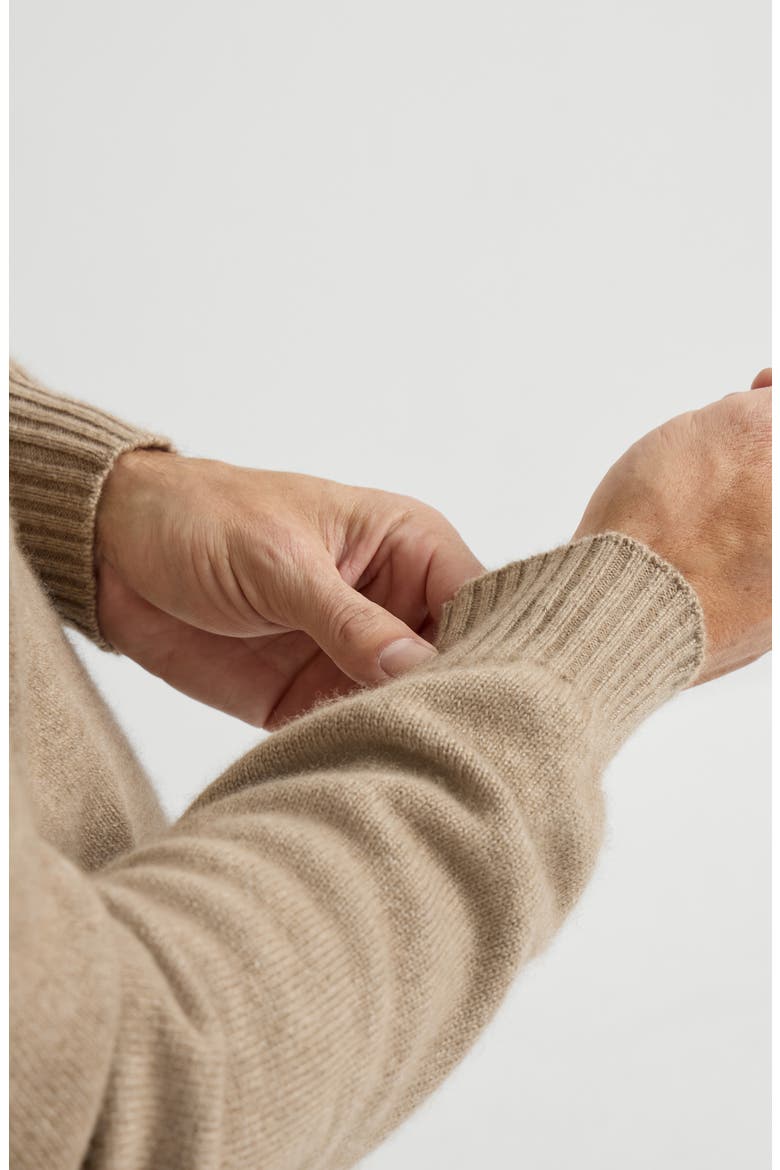 Cashmere sweater, Alternate, color, Light Brown