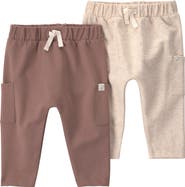 Little Planet Kids' 2-Pack Organic Cotton Blend Cargo Pants