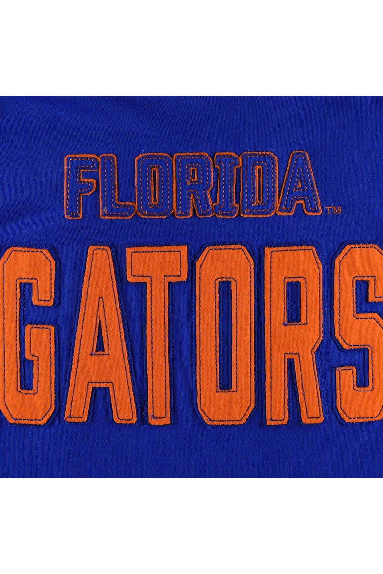 Youth Royal Florida Gators Heritage Hoodie Long Sleeve T-Shirt, Alternate, color, Royal