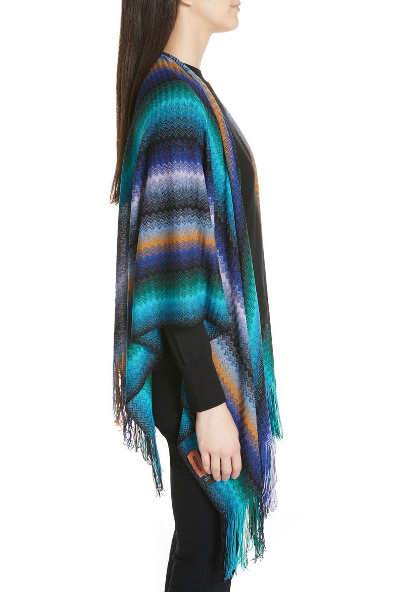 Wool Cape, Alternate, color, PURPLE