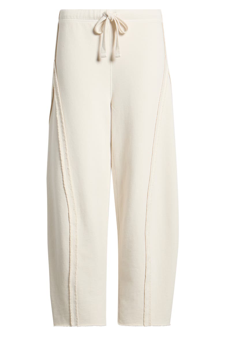 Bibi Barrel Leg Pants, Alternate, color, VINTAGE WHITE