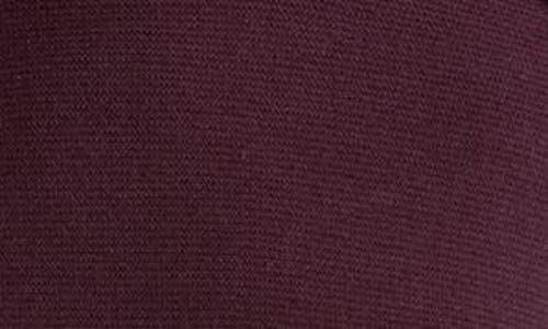 Adrianna Papell Dolman Lace-up Sweater In Purple