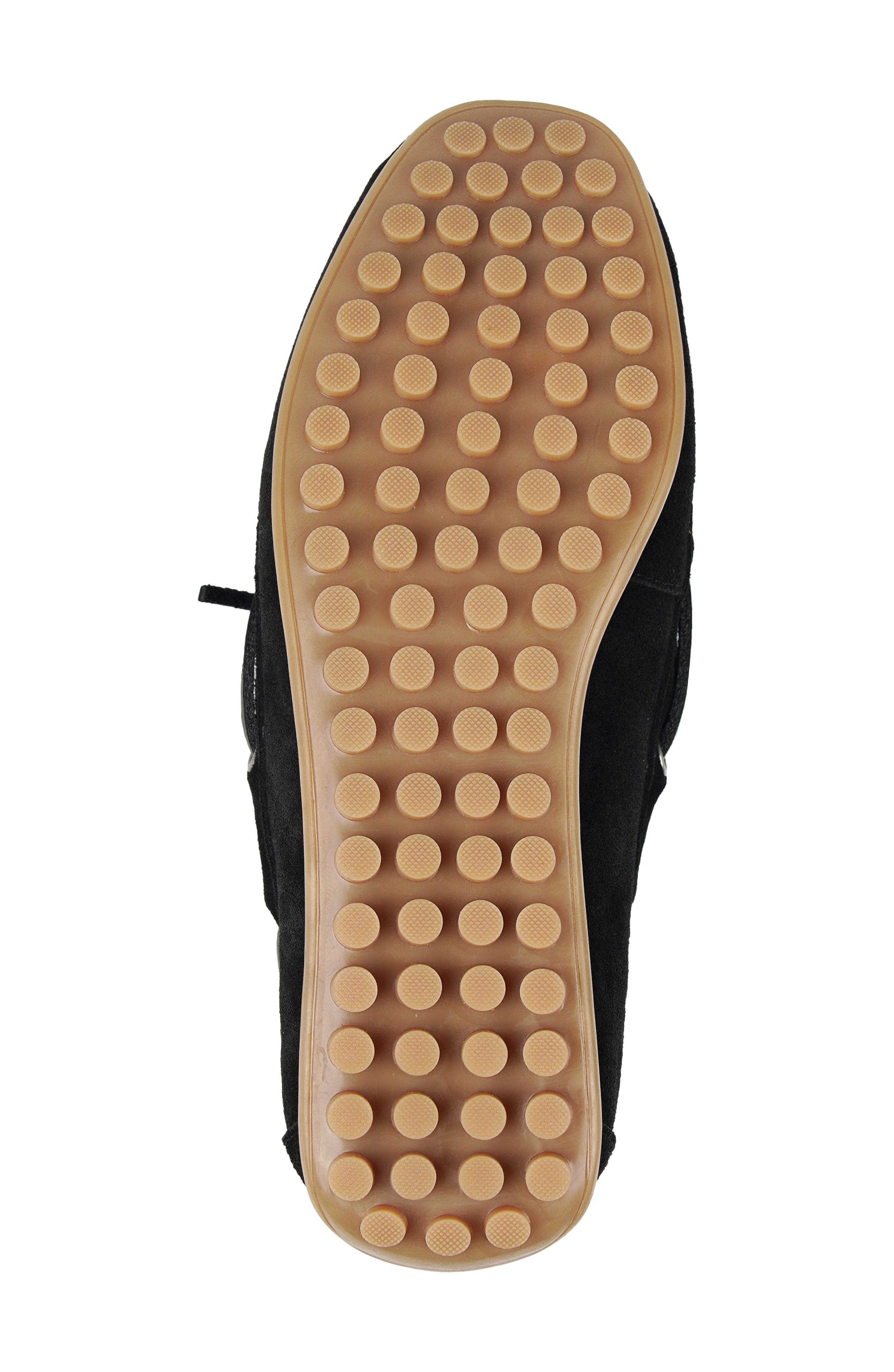 Bandy Boat Shoe, Alternate, color, BLACK SUEDE