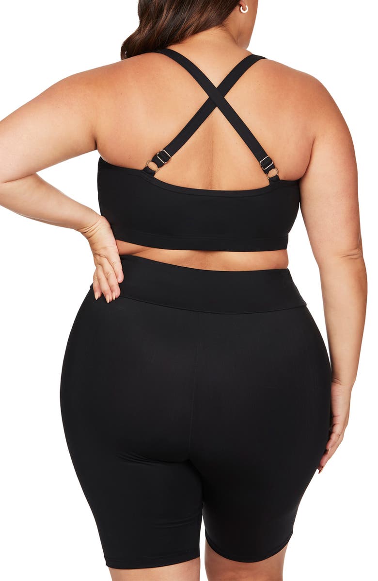 Artesands Sculpt Michaelangelo Swim Bike Shorts, Alternate, color,