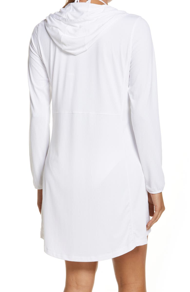 L.L.Bean Sand Beach Hooded Cover-Up Tunic, Alternate, color,