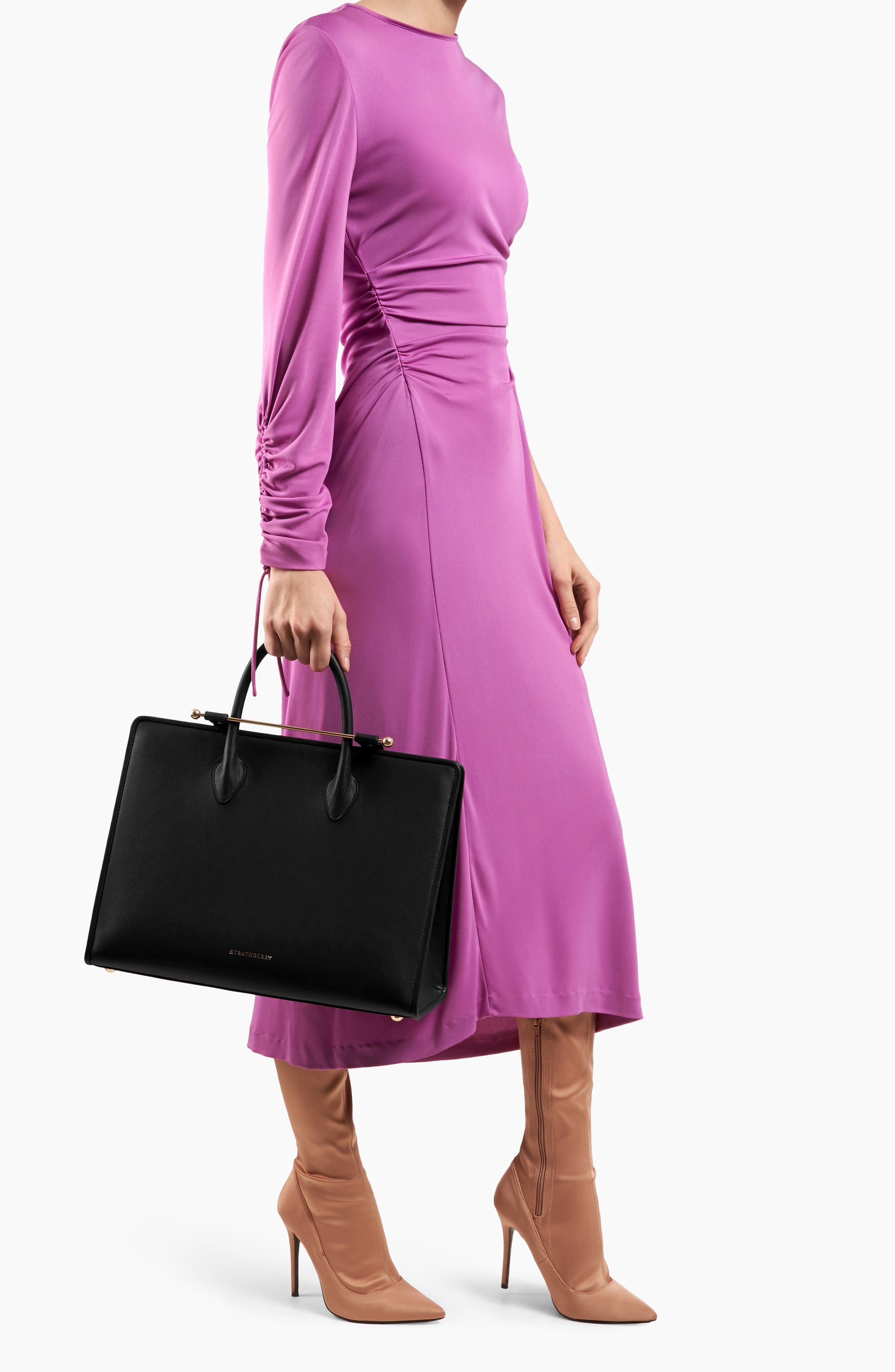 Strathberry Leather Tote, Alternate, color, 