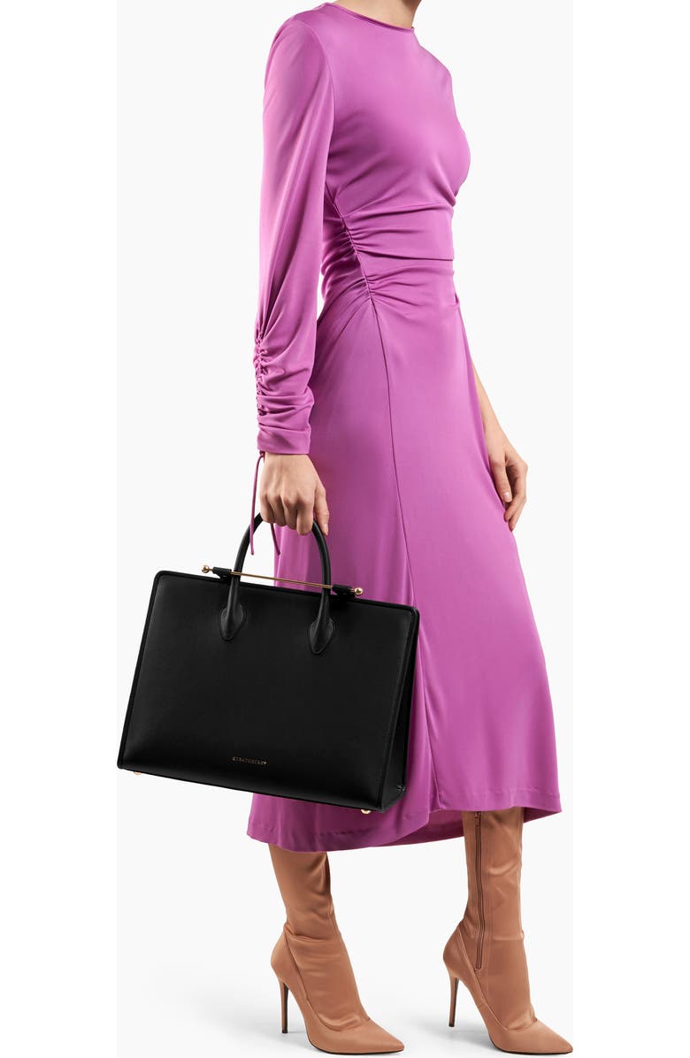 Strathberry Leather Tote, Alternate, color,