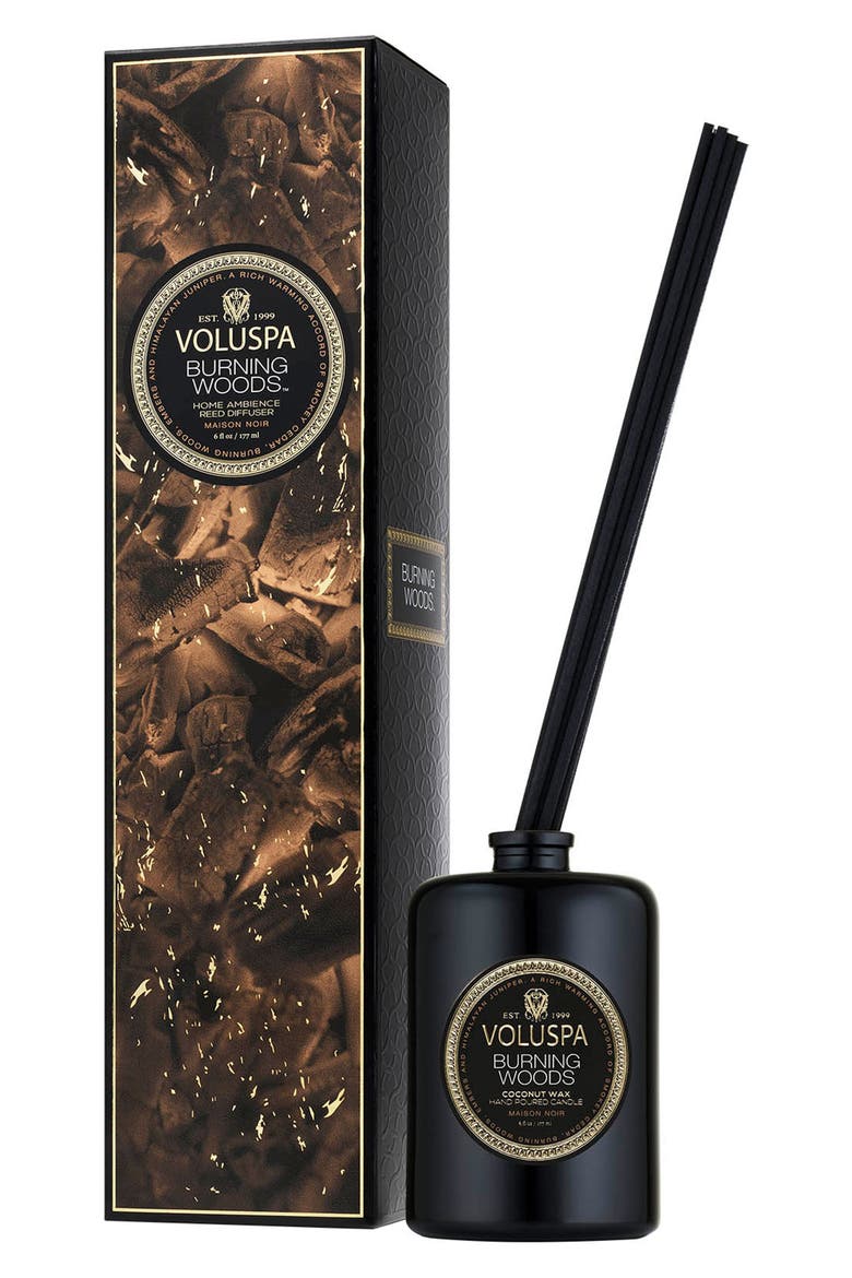 Burning Woods Reed Diffuser, Main, color, NO COLOR