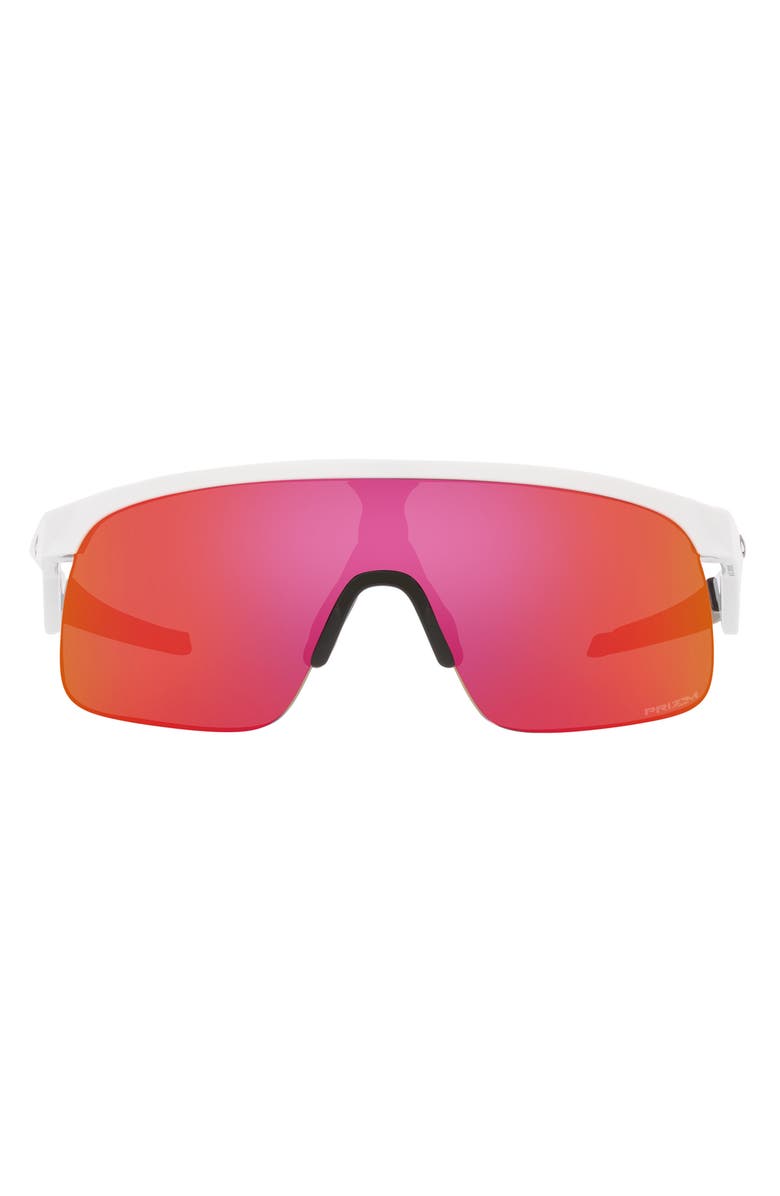 Oakley Kids' Resistor 29mm Prizm<sup>™</sup> Rectangular Sunglasses, Main, color, White
