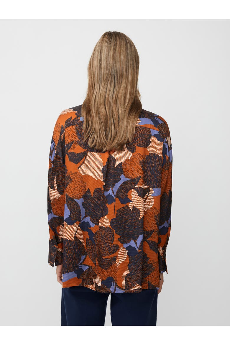 MaIfo Long Sleeve Collared Shirt, Alternate, color, Autumnal