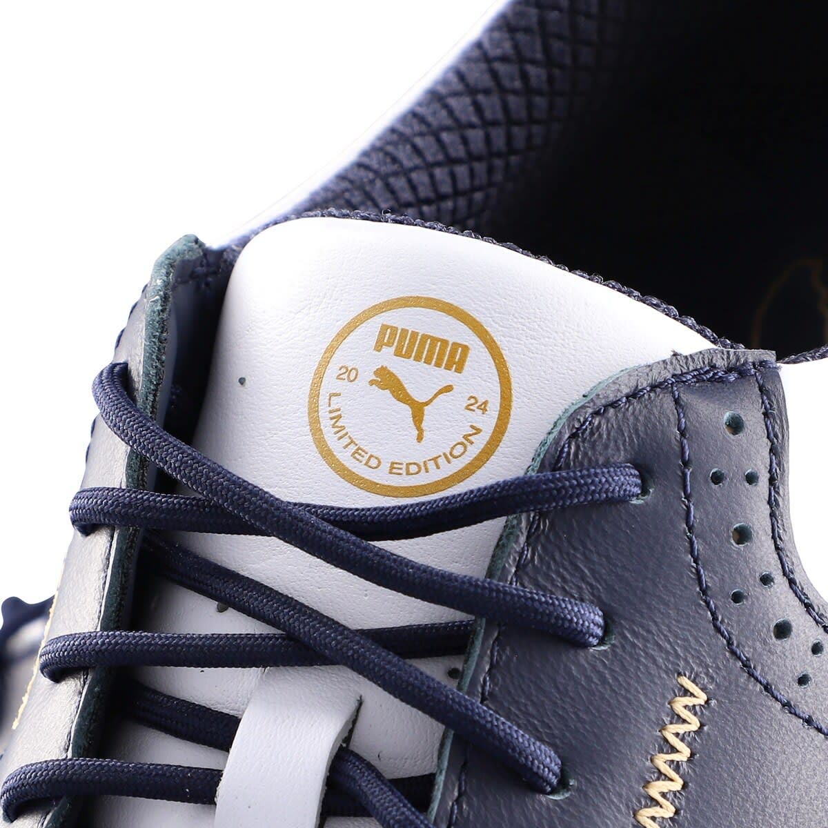 PUMA Men's Puma White THE PLAYERS Phantom Cat Gator Golf Cleats, Alternate, color, 