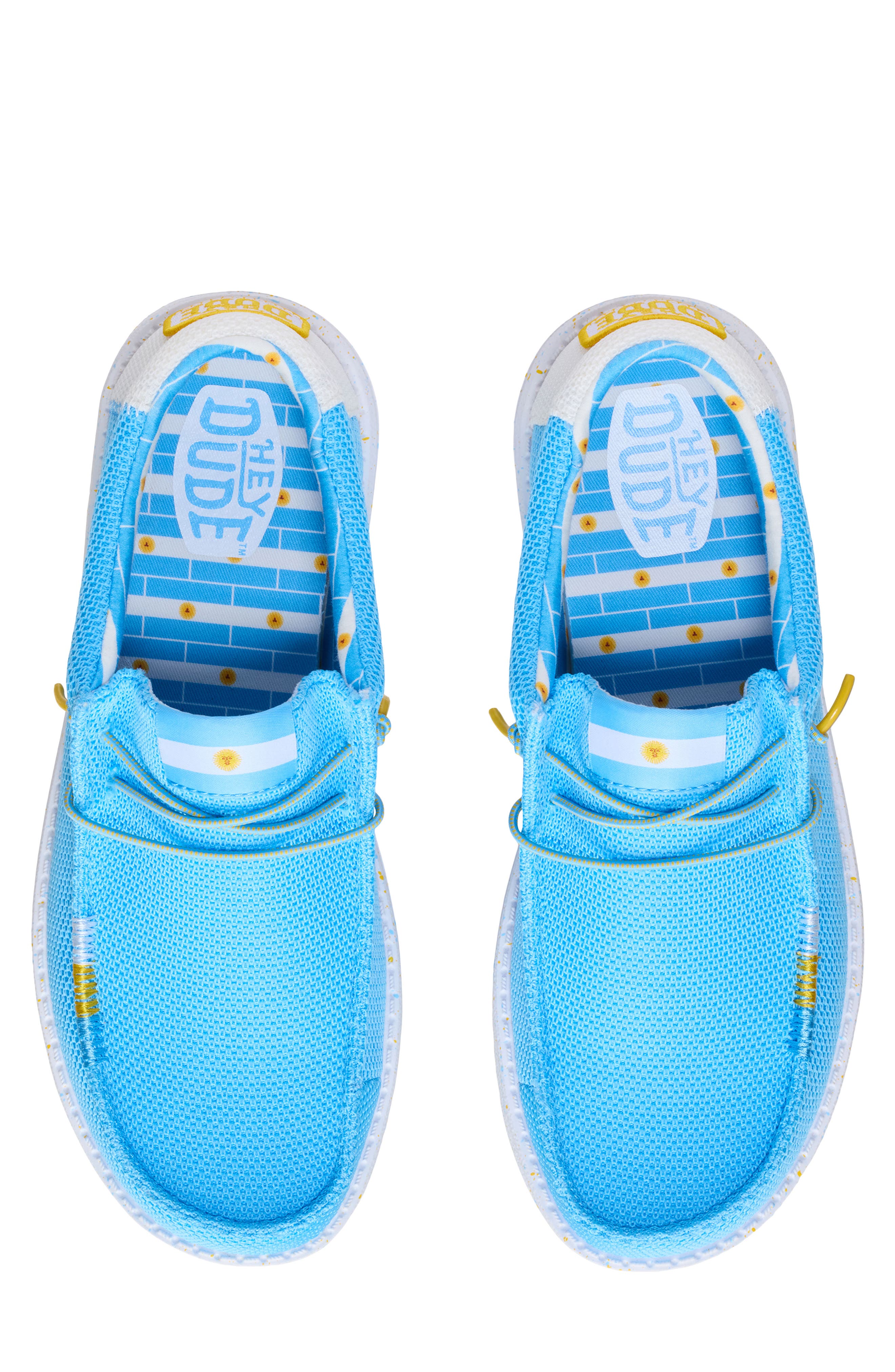 Wally Lace-Up Shoe, Alternate, color, BRIGHT BLUE