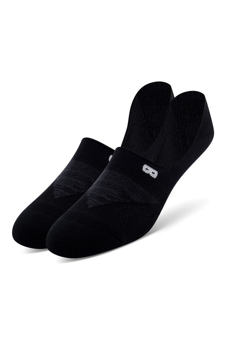 3-Pack Cushion No-Show Socks, Alternate, color, BLACK