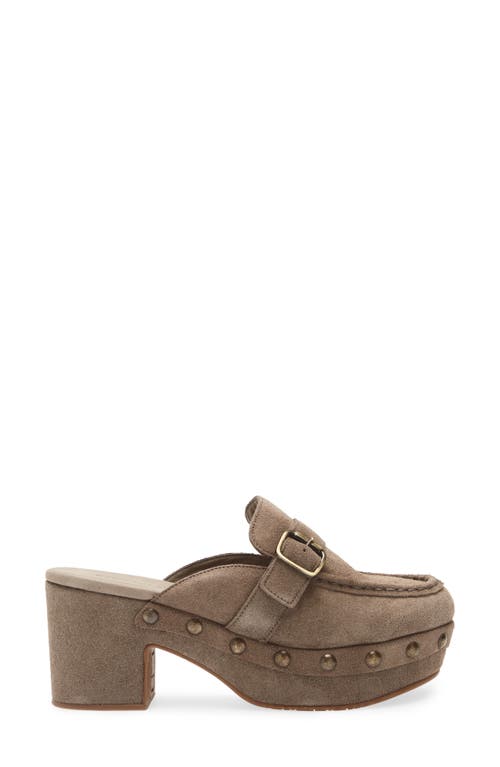 Chocolat Blu Genni Platform Loafer Mule In Brown