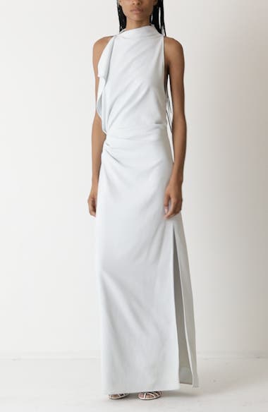 Proenza Schouler Devyn Double Crepe Maxi Dress | Nordstrom