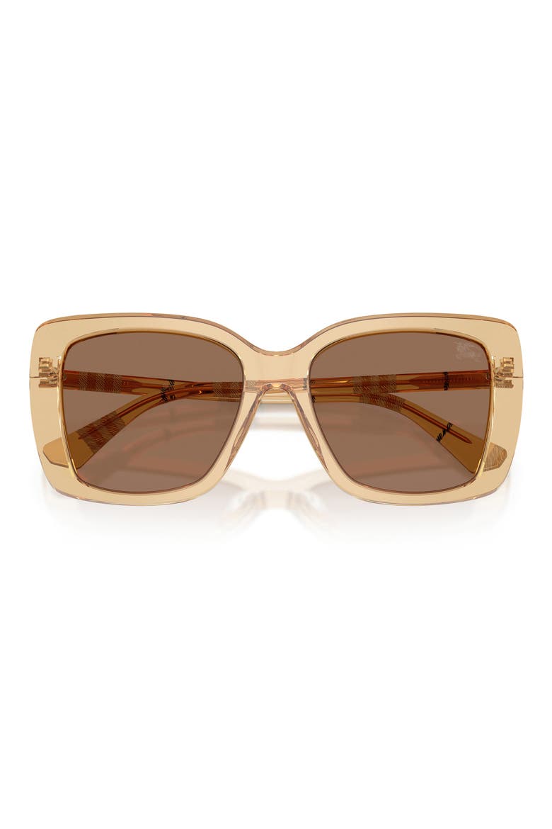 54mm Square Sunglasses, Alternate, color, 41677354 BEIGE