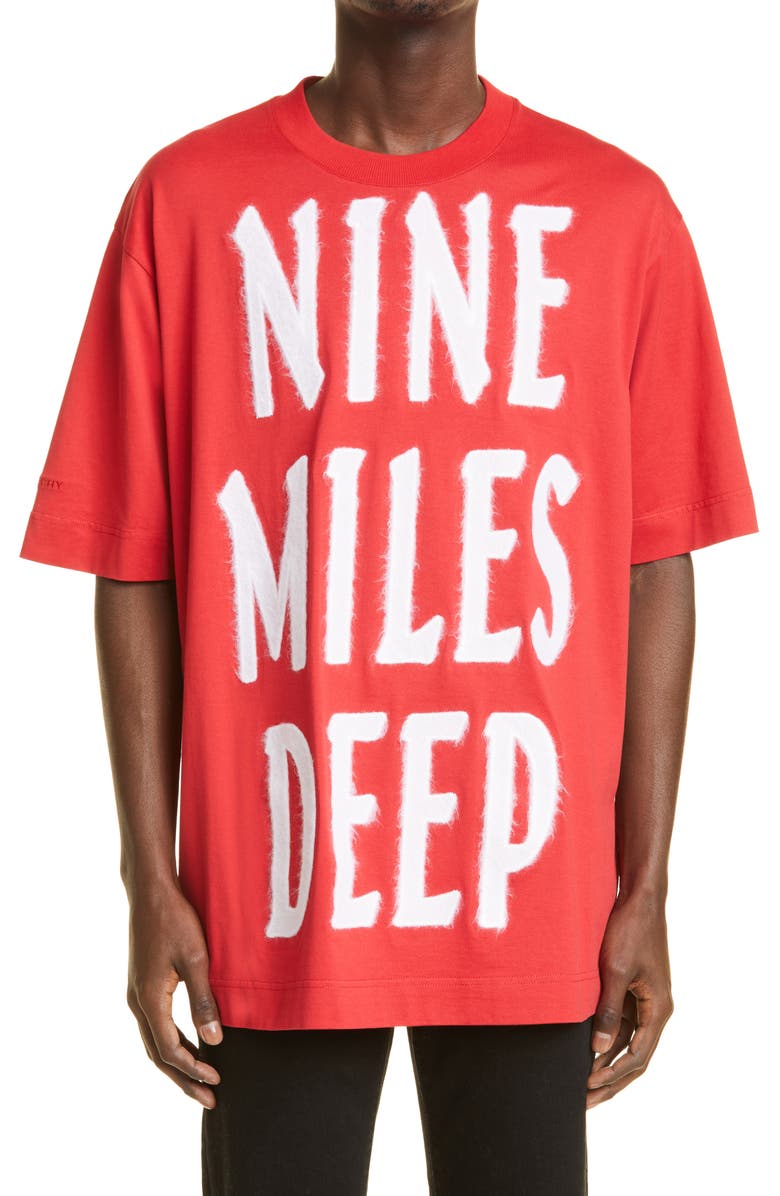 Givenchy Peter Miles Nine Miles Deep Graphic Tee, Main, color,