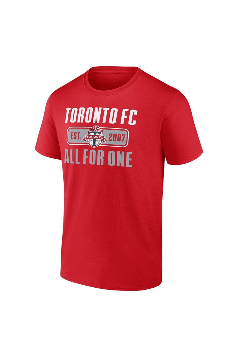 Men's Fanatics Red Toronto FC Team T-Shirt, Alternate, color, Red