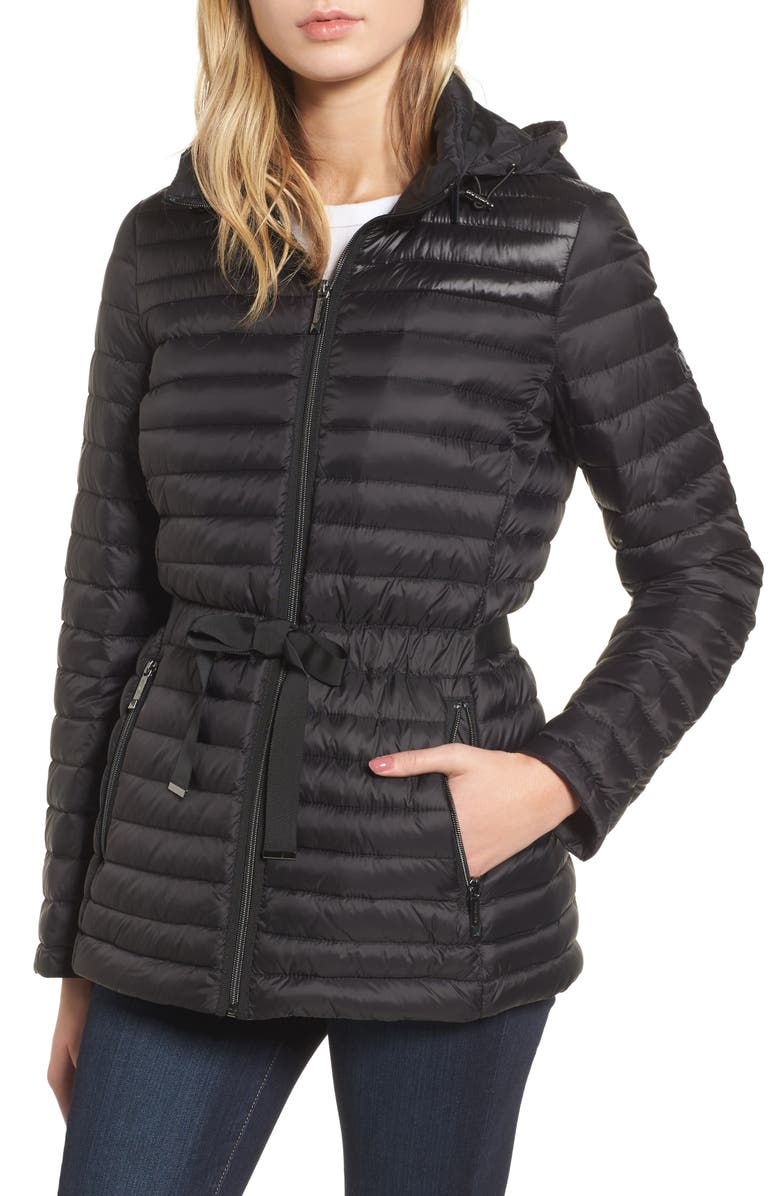 MICHAEL Michael Kors Down & Feather Fill Jacket, Main, color, 