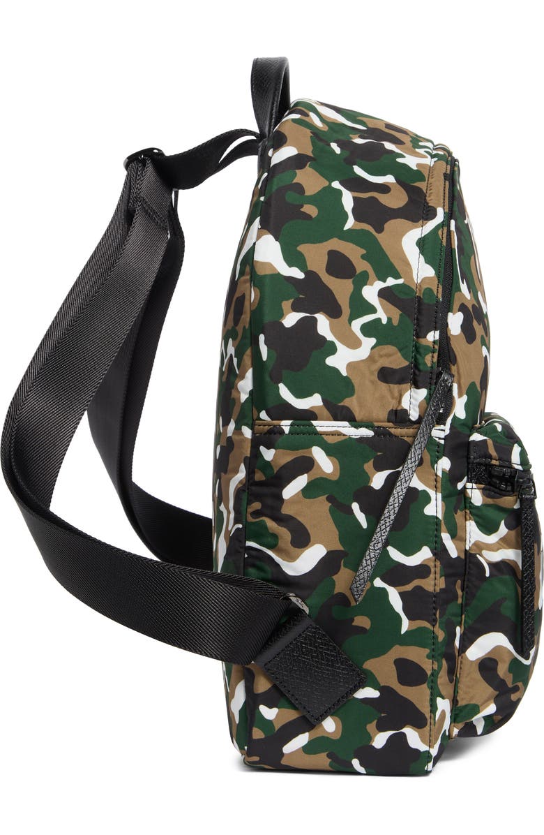 Longchamp Camo Backpack, Alternate, color, Khaki