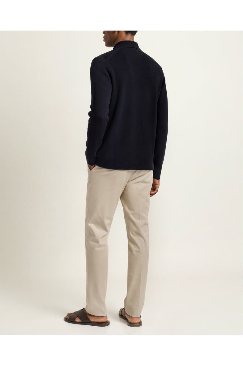 Shelby Merino Wool Cardigan, Alternate, color, NIGHT IRIS