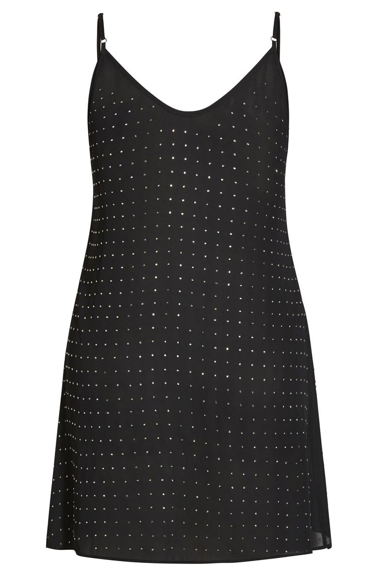 City Chic Embellished High-Low Camisole, Alternate, color, 