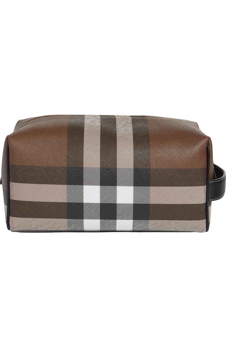 Burberry Check Dopp Kit, Alternate, color,