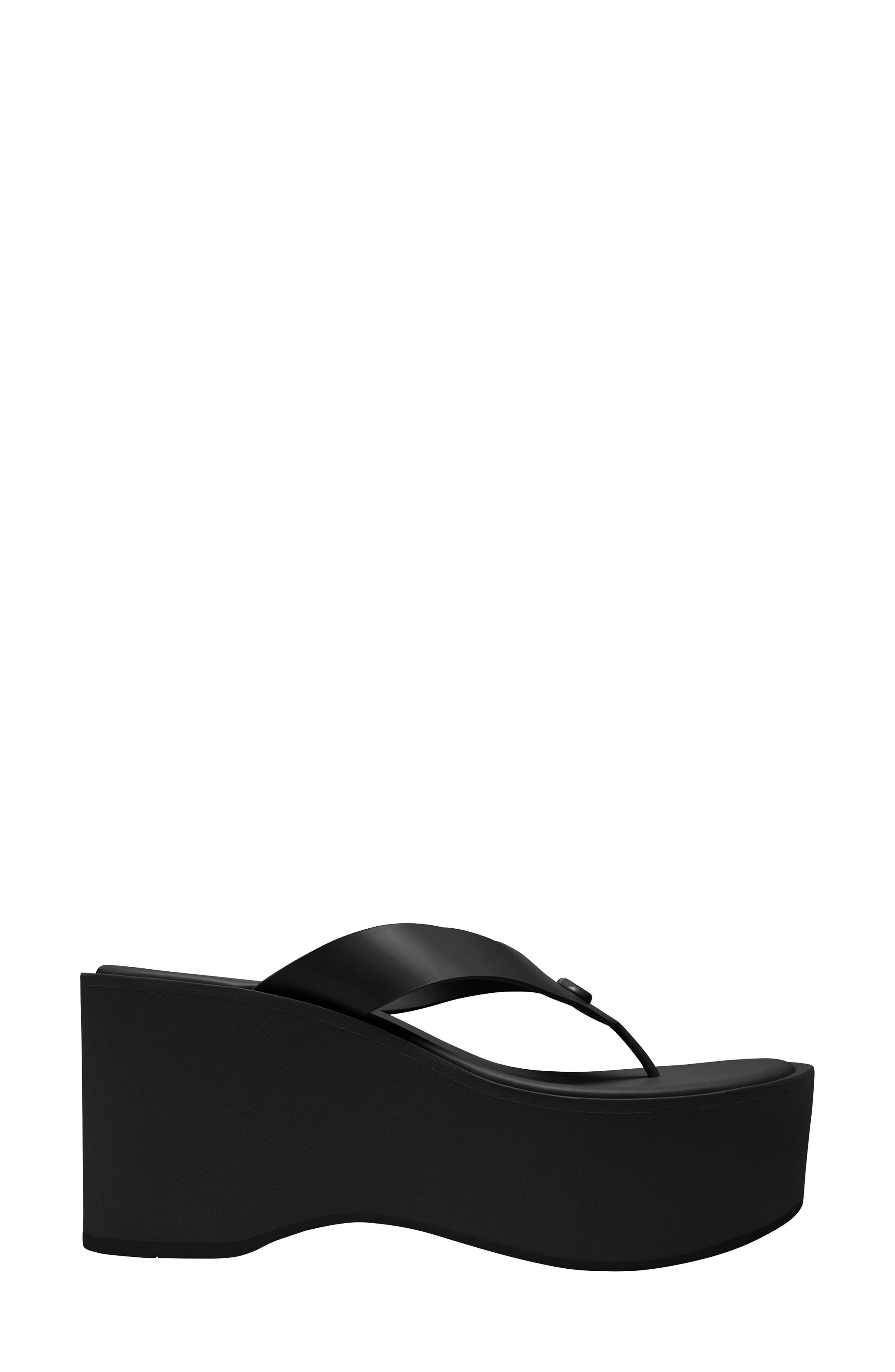COACH Sculpted C Platform Flip Flop, Alternate, color, 