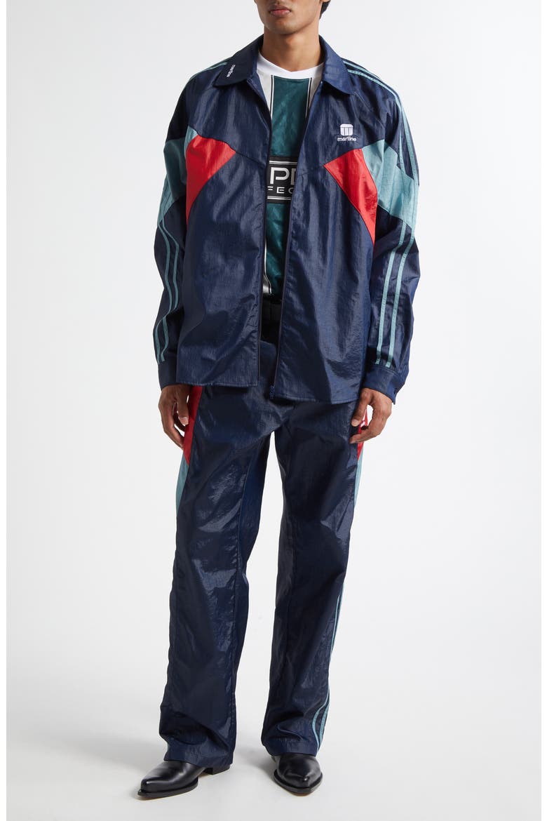 Nylon Track Pants, Alternate, color, BLUE NAVY