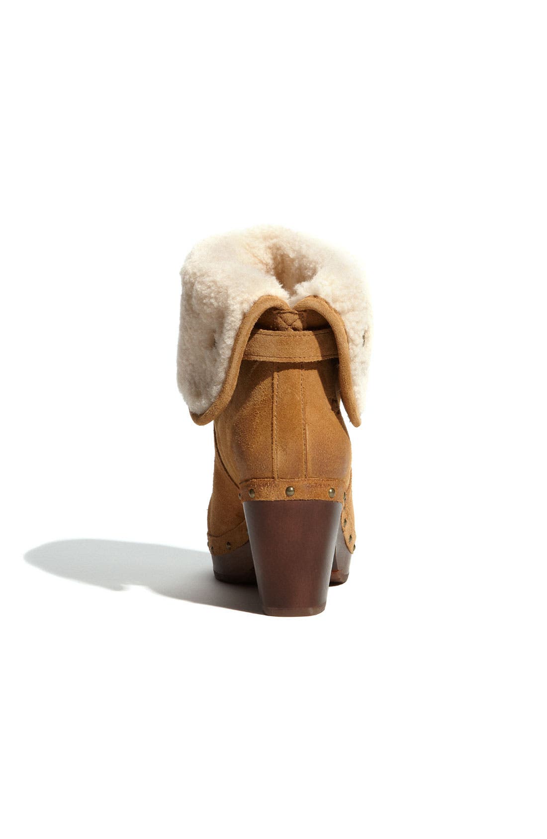 Australia 'Lynnea' Ankle Boot, Alternate, color, CHESTNUT
