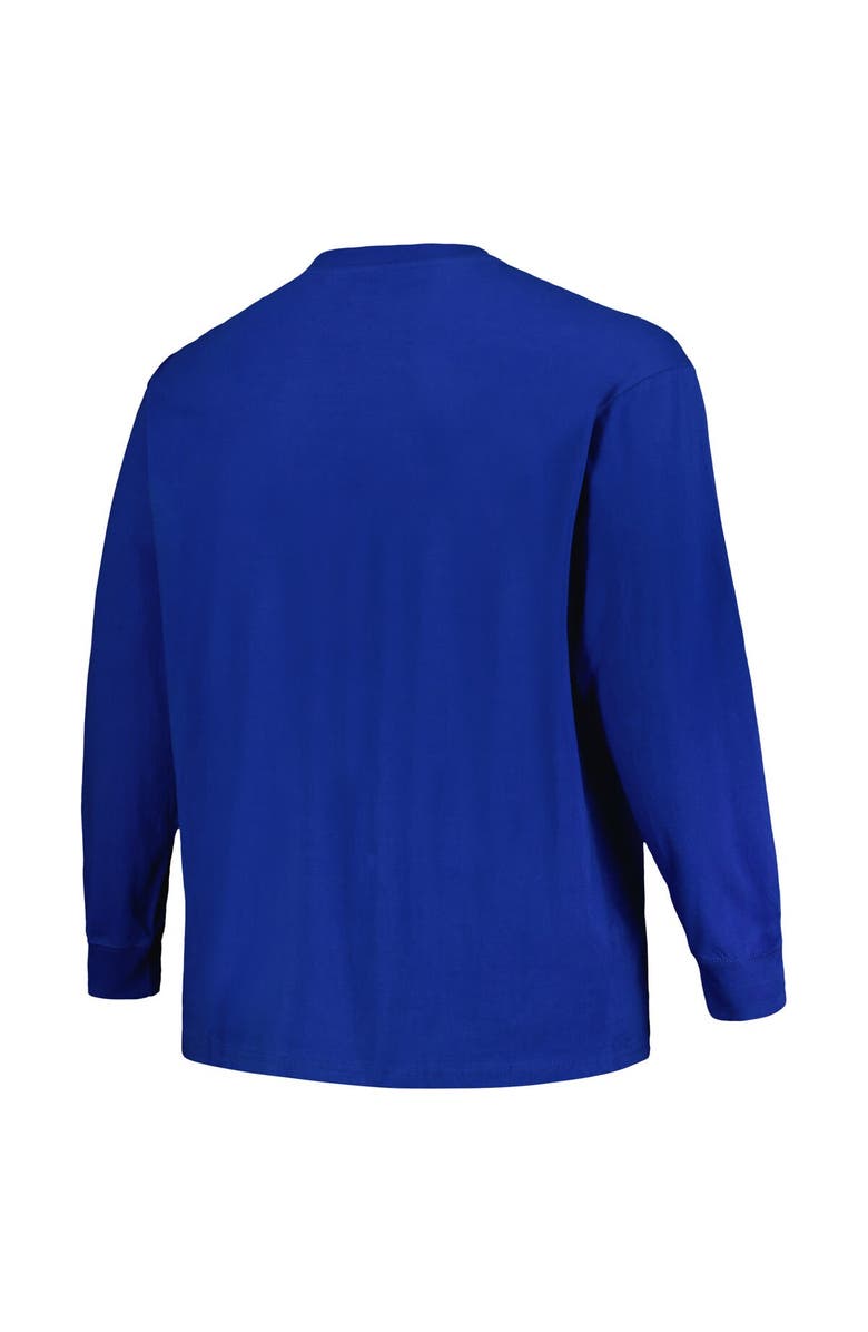 PROFILE Men's Profile Royal Air Force Falcons Big & Tall Color Arch Long Sleeve T-Shirt, Alternate, color, 