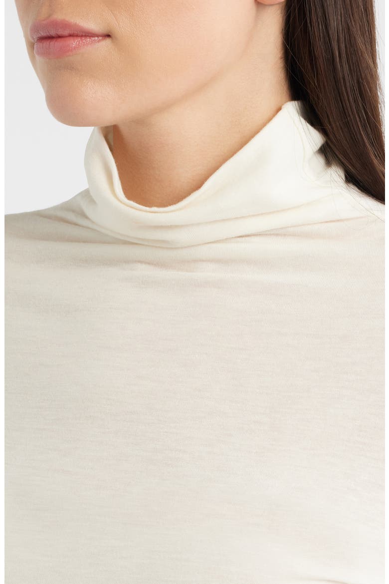 Elavu Turtleneck Top, Alternate, color, SOFT CREAM