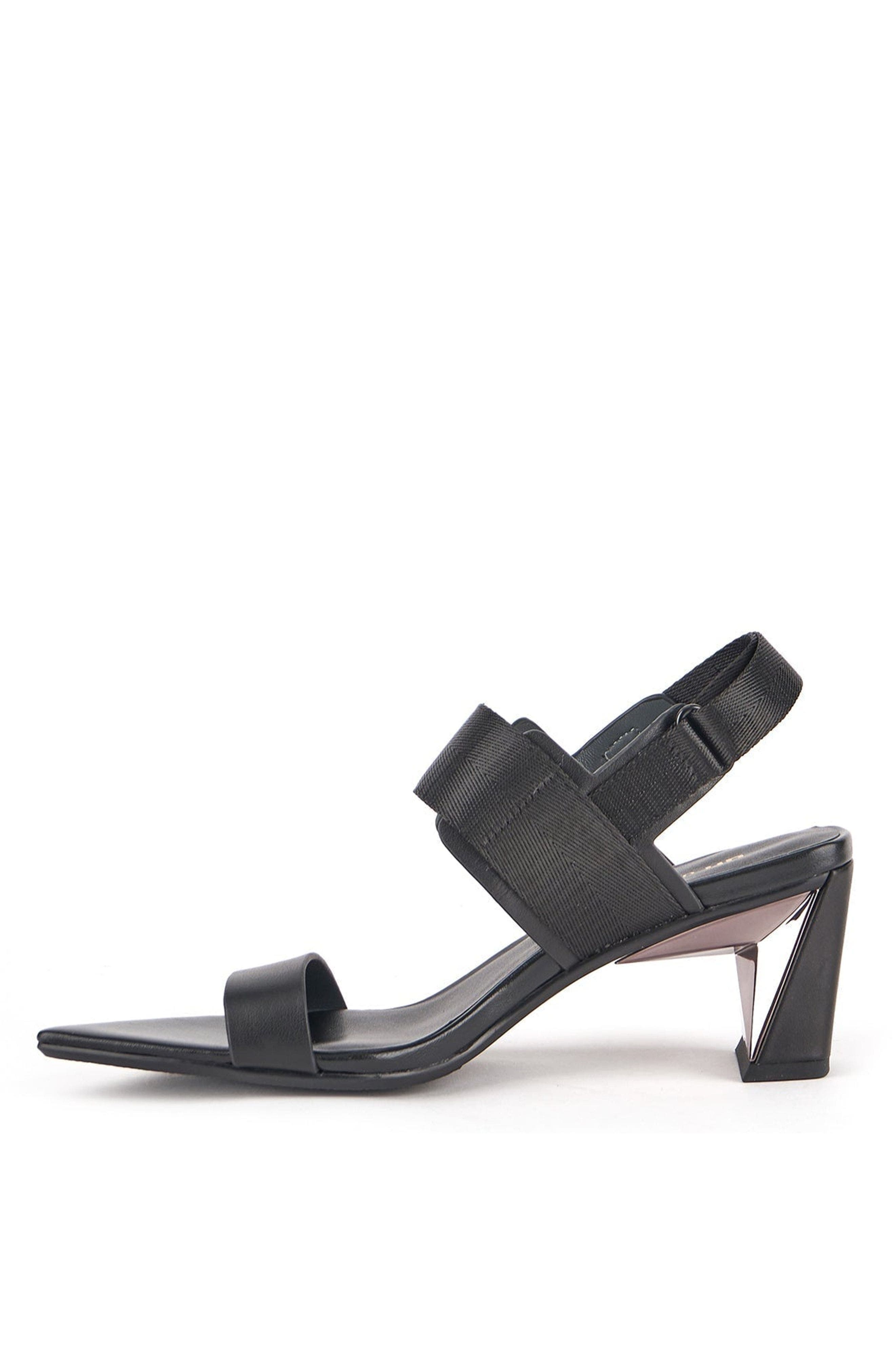 Poly Soga Mid Sandals, Alternate, color, Black